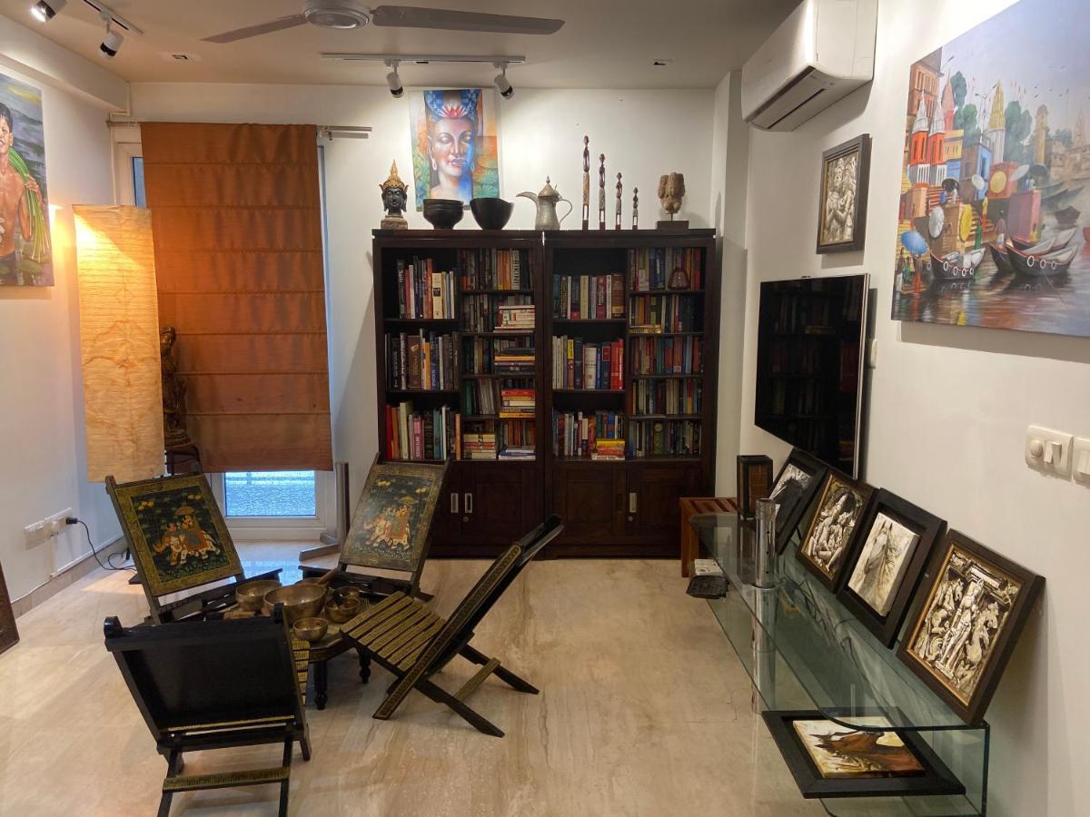 Bed and Breakfast Art House Vasant Vihar Neu-Delhi Exterior foto