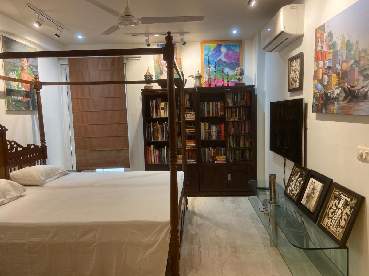 Bed and Breakfast Art House Vasant Vihar Neu-Delhi Exterior foto
