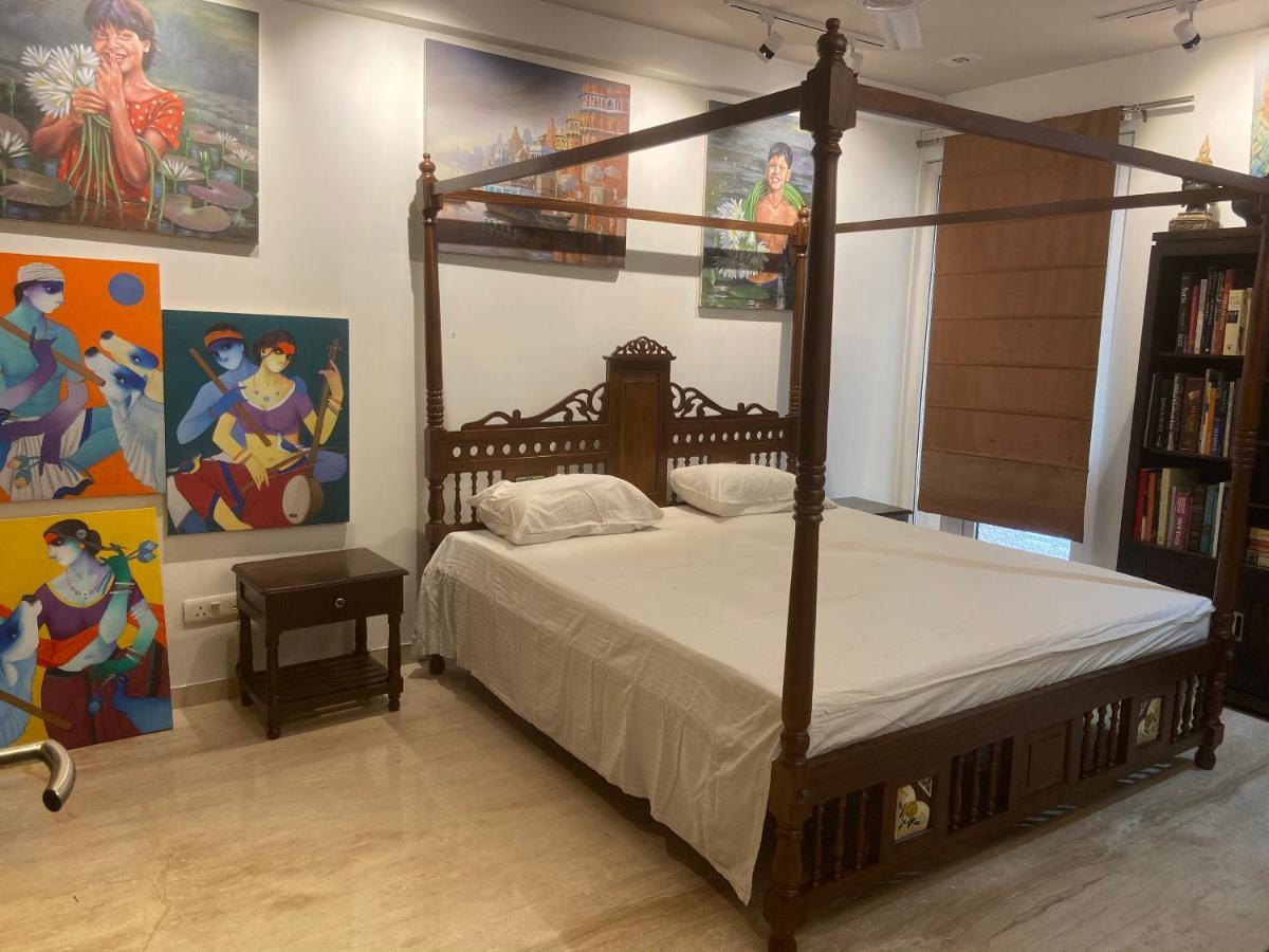Bed and Breakfast Art House Vasant Vihar Neu-Delhi Exterior foto
