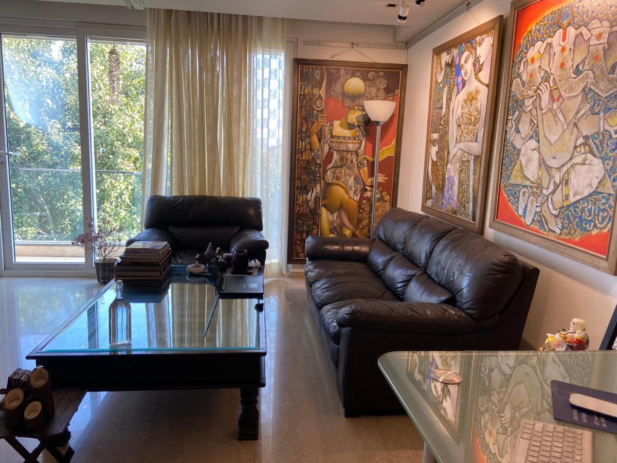 Bed and Breakfast Art House Vasant Vihar Neu-Delhi Exterior foto